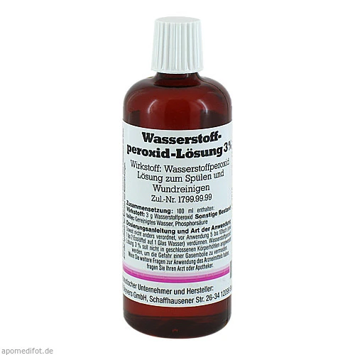 WASSERSTOFFPEROXID LOE 3%, 100 ML, P.W. Beyvers GmbH