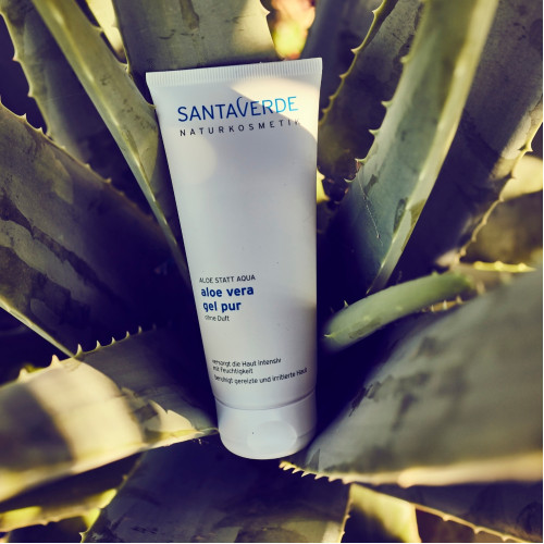 Aloe Vera Gel pur ohne Duft, 100 ml, SANTAVERDE GmbH