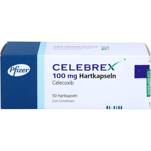 Celebrex 100mg Hartkapseln, 50 Stk., Eurimpharm Arzneimittel GmbH