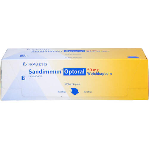 SANDIMMUN OPTORAL 50MG, 50 ST, Novartis Pharma GmbH