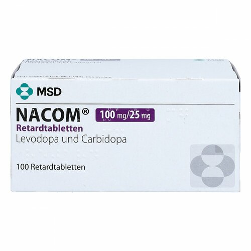 NACOM 100mg/25mg Retardtabletten, 100 Stk., Organon Healthcare GmbH