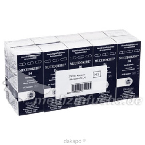 MUCEDOKEHL D 4, 10x20 Stk., Sanum-Kehlbeck GmbH & Co. KG