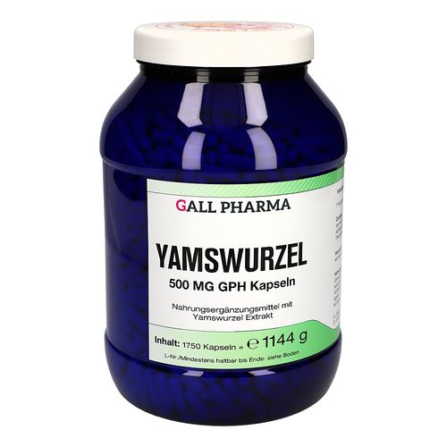 Yamswurzel 500 mg GPH Kapseln, 1750 Stk., Hecht-Pharma GmbH
