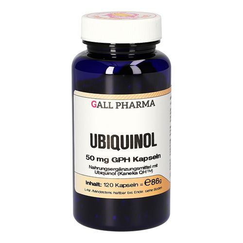 Ubiquinol 50 mg GPH Kapseln, 120 Stk., Hecht-Pharma GmbH