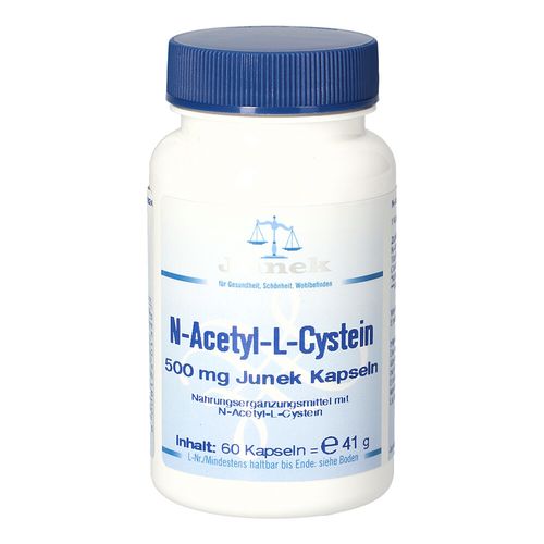 N-Acetyl-L-Cystein 500mg Junek Kapseln, 60 Stk., Bios Medical Services