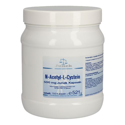 N-Acetyl-L-Cystein 500mg Junek Kapseln, 750 Stk., Bios Medical Services