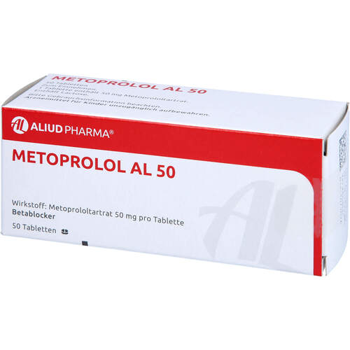 METOPROLOL AL 50, 50 ST, Aliud Pharma GmbH