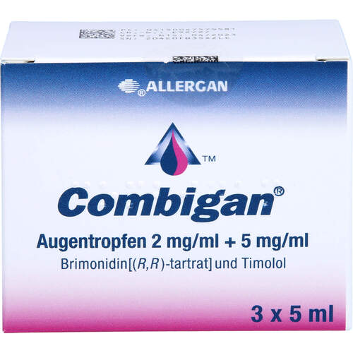 Combigan, 3X5 ML, Pharma Gerke Arzneimittelvertriebs GmbH