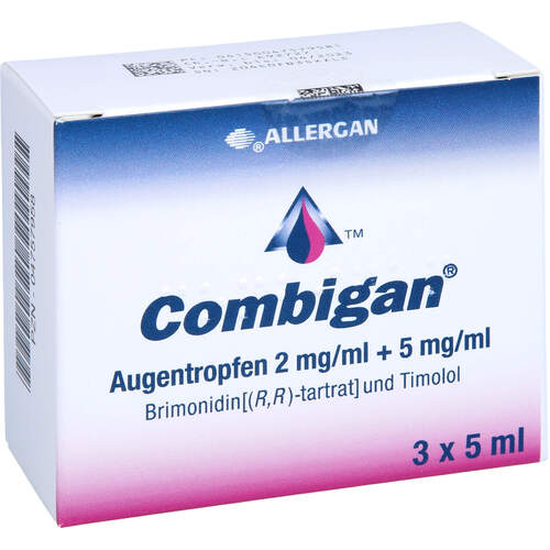 Combigan, 3x5 ml, Pharma Gerke Arzneimittelvertriebs GmbH