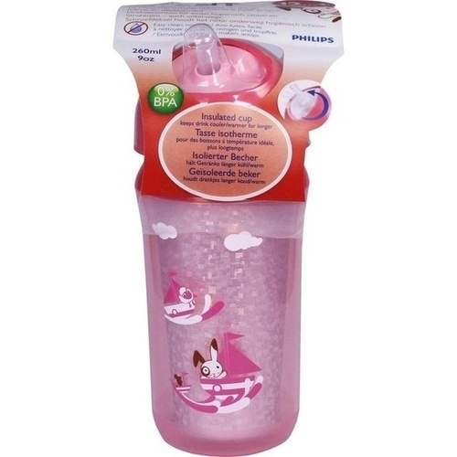 Avent Isolierter Trinkhalmbecher 260ml, 1 ST, Philips GmbH