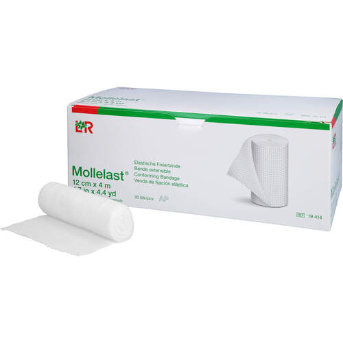 MOLLELAST 12CMx4m WEISS 19414, 20 Stk., Lohmann & Rauscher GmbH & Co. KG