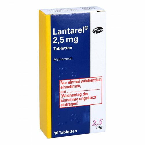 Lantarel 2.5mg Tabletten, 10 ST, Pfizer Pharma GmbH