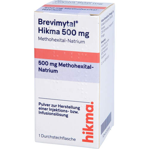 Brevimytal Hikma 500mg, 1 Stk., Hikma Pharma GmbH