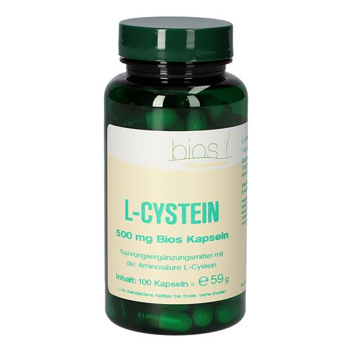 L-Cystein 500mg Bios Kapseln, 100 Stk., Bios Medical Services