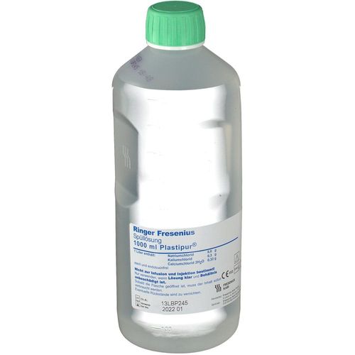 RINGER LSG PLASTIPUR, 6x1000 ml, Fresenius Kabi Deutschland GmbH