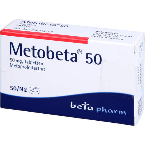 METOBETA 50, 50 ST, betapharm Arzneimittel GmbH