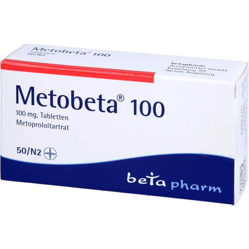 METOBETA 100, 50 ST, betapharm Arzneimittel GmbH