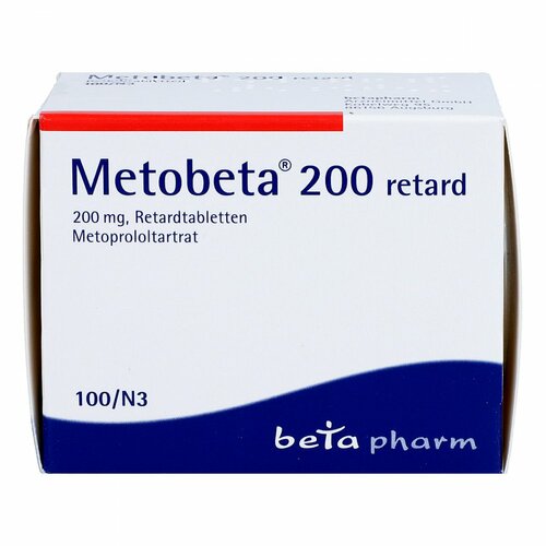 Metobeta 200 retard, 100 Stk., betapharm Arzneimittel GmbH
