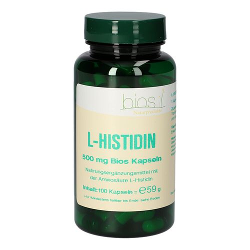 L-Histidin 500mg Bios Kapseln, 100 Stk., Bios Medical Services