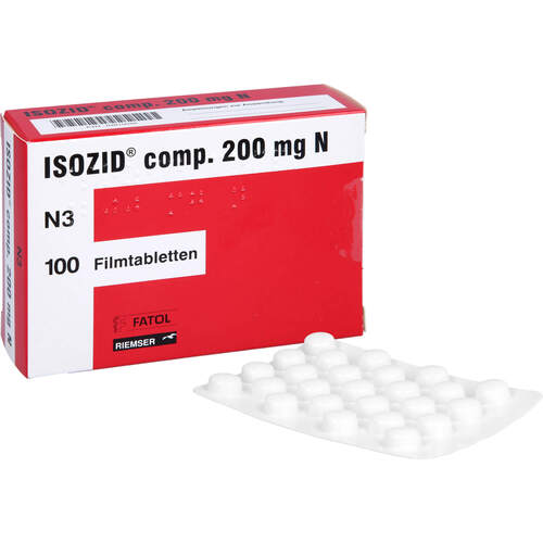 ISOZID COMP 200MG N, 100 ST, Esteve Pharmaceuticals GmbH