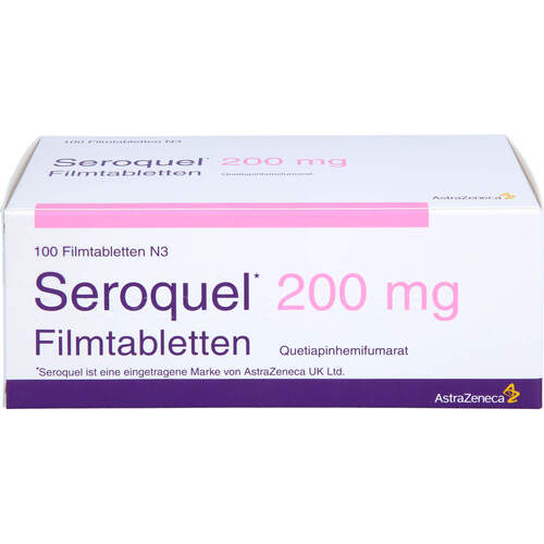 Seroquel 200mg, 100 Stk., Docpharm GmbH