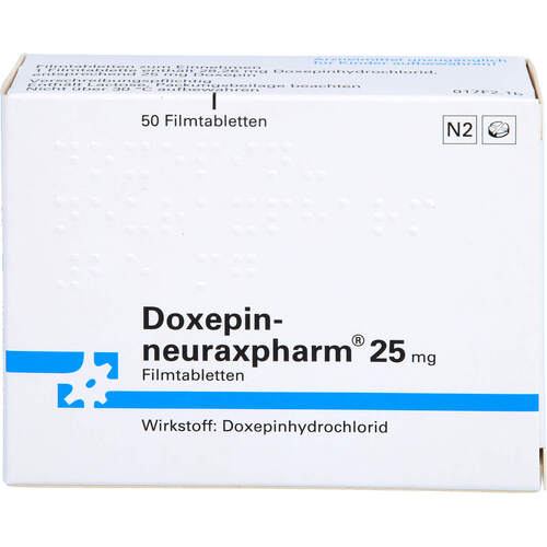 DOXEPIN-neuraxpharm 25mg, 50 ST, neuraxpharm Arzneimittel GmbH