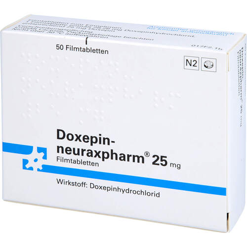 DOXEPIN-neuraxpharm 25mg, 50 ST, neuraxpharm Arzneimittel GmbH