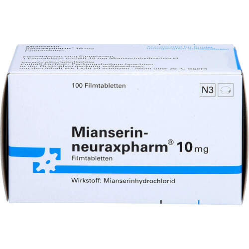 MIANSERIN-neuraxpharm 10mg, 100 Stk., neuraxpharm Arzneimittel GmbH