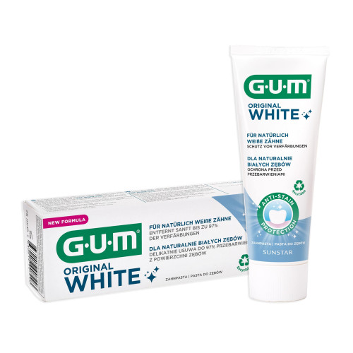 GUM Original White Zahnpasta, 75 ml, Sunstar Deutschland GmbH