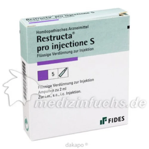 RESTRUCTA pro injektione S Ampullen, 5x2 ml, Biologische Heilmittel Heel GmbH