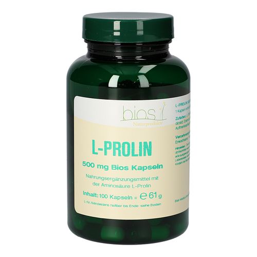 L-Prolin 500mg Bios Kapseln, 100 Stk., Bios Medical Services