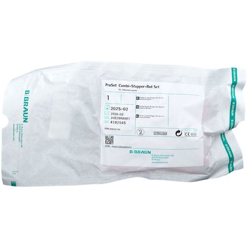 PROSET COMBI-STOP.-ROT Set (100 St&uuml;ck), 1 Pck., B. Braun Melsungen AG