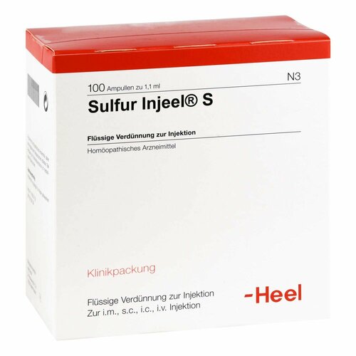 Suvel Inj SULFUR INJEEL S Ampullen (100 St) online kaufen