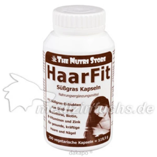 HaarFit veget. Kapseln, 200 Stk., Hirundo Products