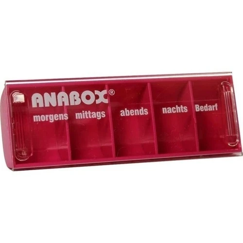 ANABOX-Tagesbox pink, 1 Stk., Wepa Apothekenbedarf GmbH & Co. KG