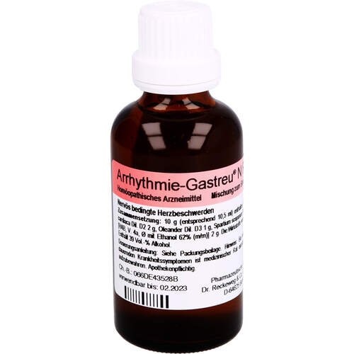 ARRHYTHMIE GASTREU N R66, 50 ml, Dr.Reckeweg & Co. GmbH