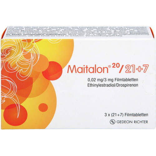 Maitalon 20 / 21+7, 3x28 Stk., Gedeon Richter Pharma GmbH