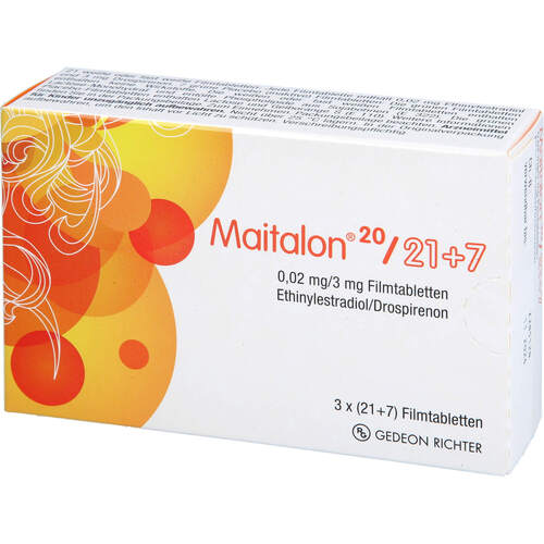 Maitalon 20 / 21+7, 3x28 Stk., Gedeon Richter Pharma GmbH