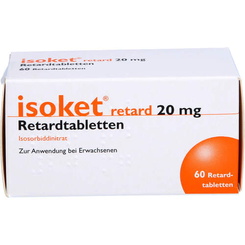 ISOKET RETARD 20mg Retardtabletten, 60 Stk., Merus Labs Luxco Ii S.A R.L.