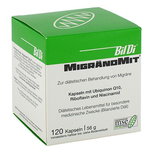 MIGR&Auml;NOMIT BilDi Kapseln, 120 Stk., Mse Pharmazeutika GmbH
