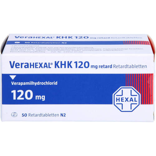 VeraHEXAL KHK 120mg retard, 50 Stk., HEXAL AG