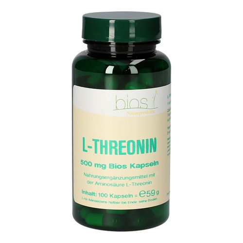 L-Threonin 500mg Bios Kapseln, 100 Stk., Bios Medical Services