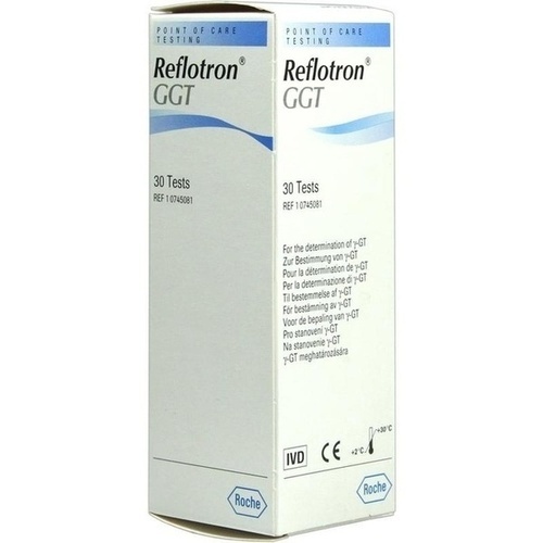 REFLOTRON GGT Teststreifen, 30 Stk., Roche Diagnostics Deutschland GmbH