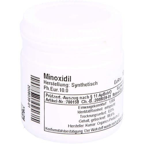 MINOXIDIL Pulver, 10 g, Euro OTC & Audor Pharma GmbH
