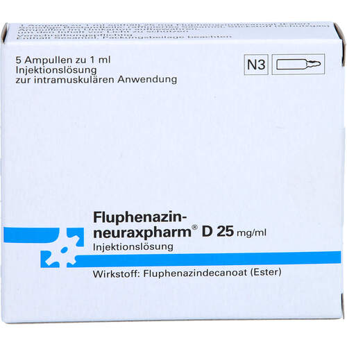FLUPHENAZIN-neuraxpharm D 25, 5x1 ml, neuraxpharm Arzneimittel GmbH