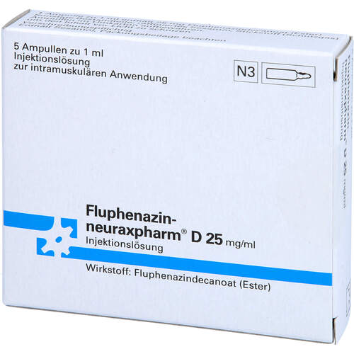 FLUPHENAZIN-neuraxpharm D 25, 5x1 ml, neuraxpharm Arzneimittel GmbH