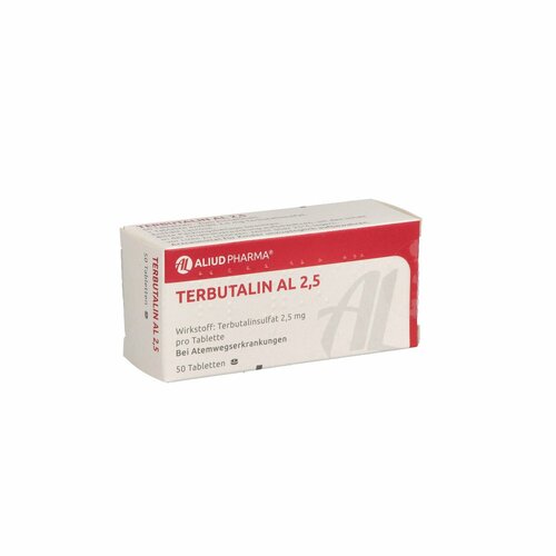 TERBUTALIN AL 2.5, 50 Stk., Aliud Pharma GmbH