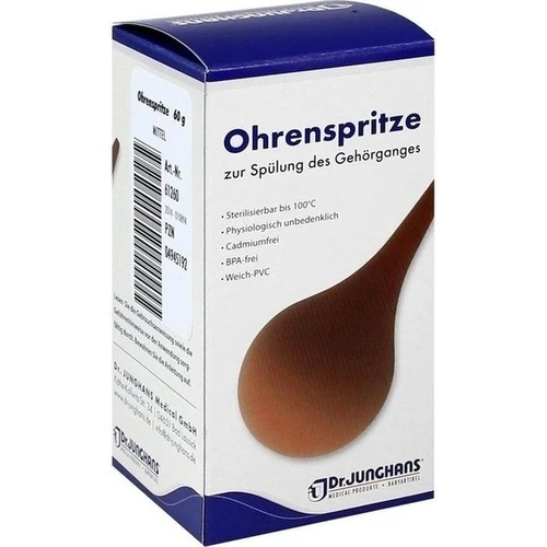 OHRENSPRITZE mittel 60g, 1 Stk., Dr. Junghans Medical GmbH