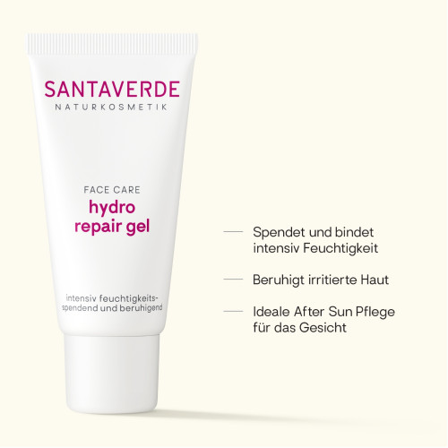 Aloe Vera Hydro Repair Gel, 30 ml, SANTAVERDE GmbH