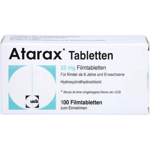 ATARAX 25MG, 100 ST, kohlpharma GmbH